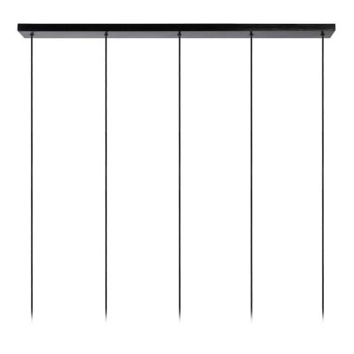 Lucide ORLANDO - Závesné svietidlo - 5xE27 - Smoke Grey